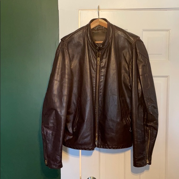 Vintage Leather Jacket “Large” - Picture 1 of 11